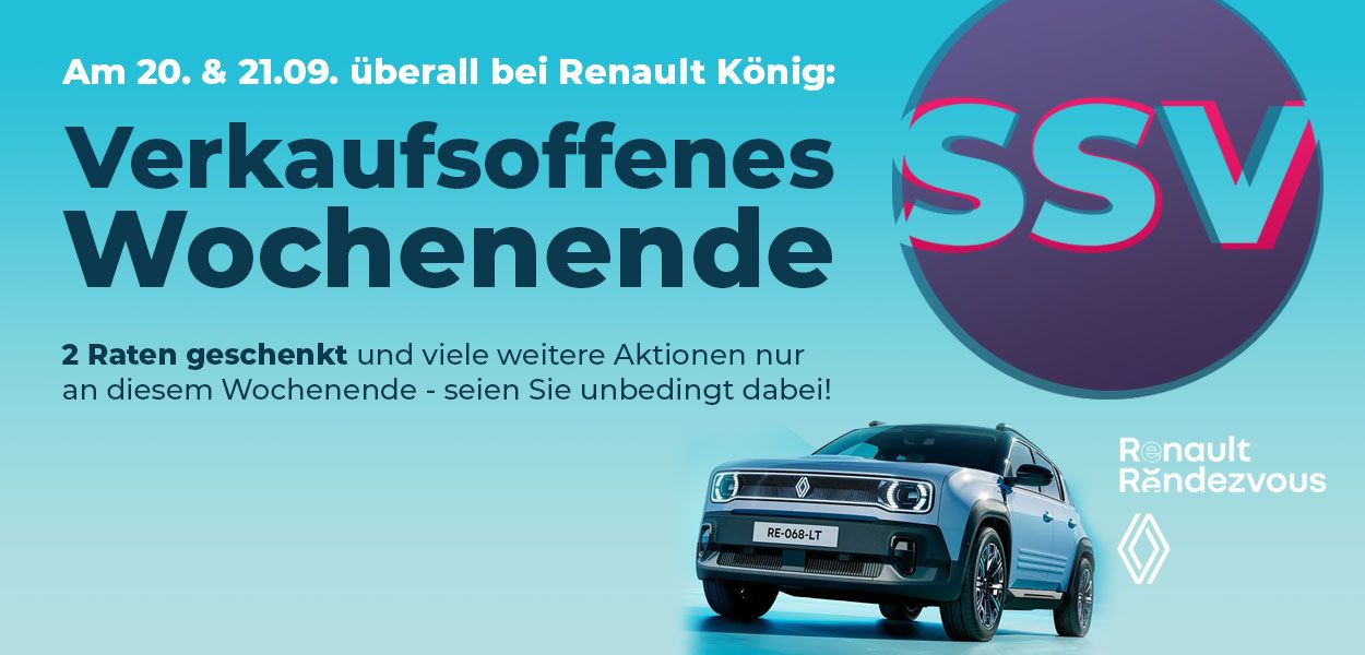 Ihr Renault-Moment: Zwei Tage voller Fahrspaß, Angebote und Emotionen