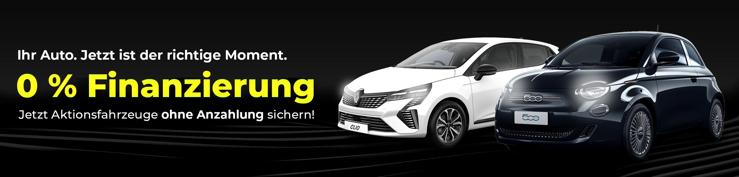Ihr Gebrauchtwagen – jetzt 0 % finanzieren und ohne Anzahlung fahren