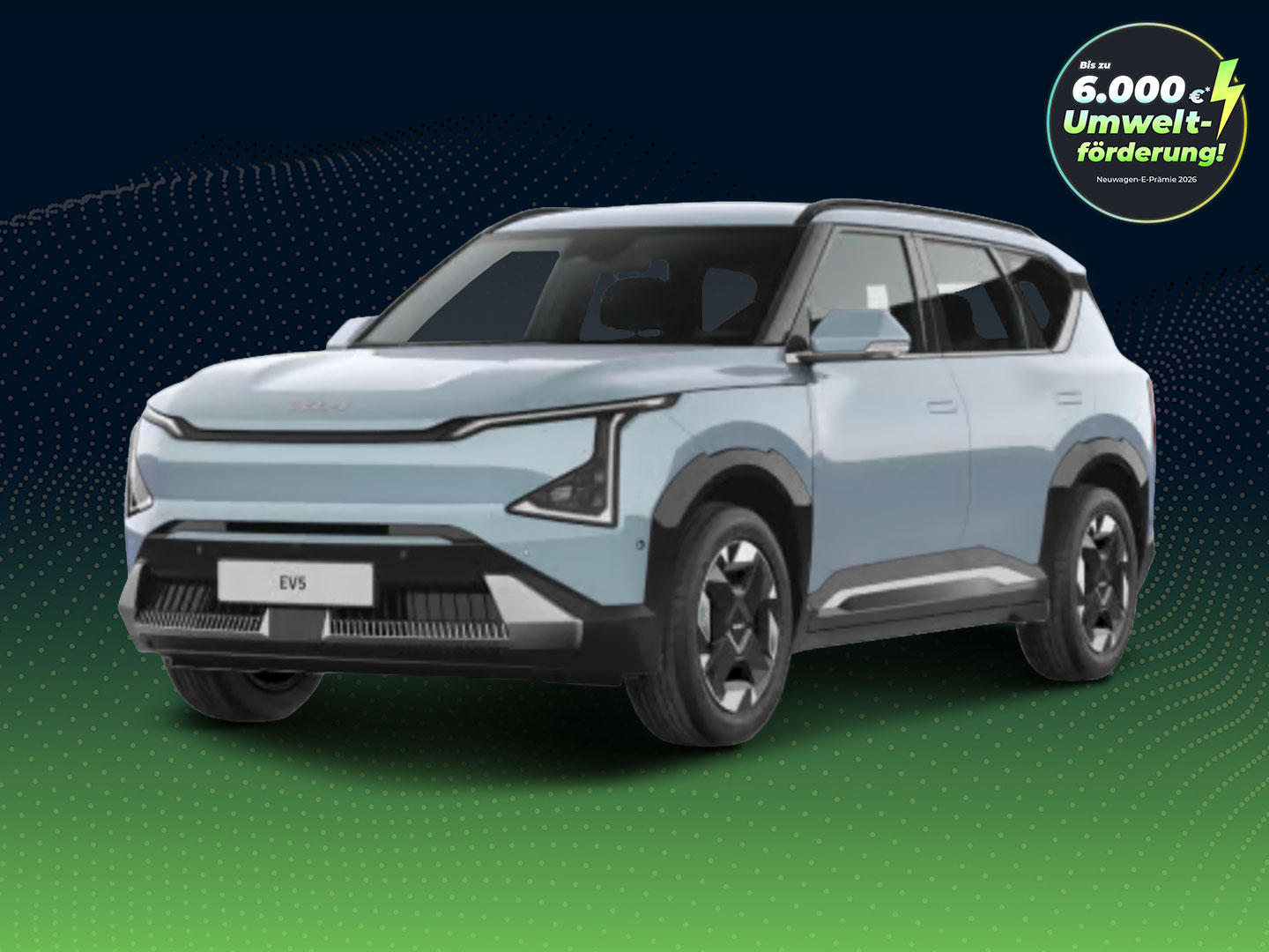 Kia EV5 Air 160 kW, FWD, 81,4-kWh-Batterie