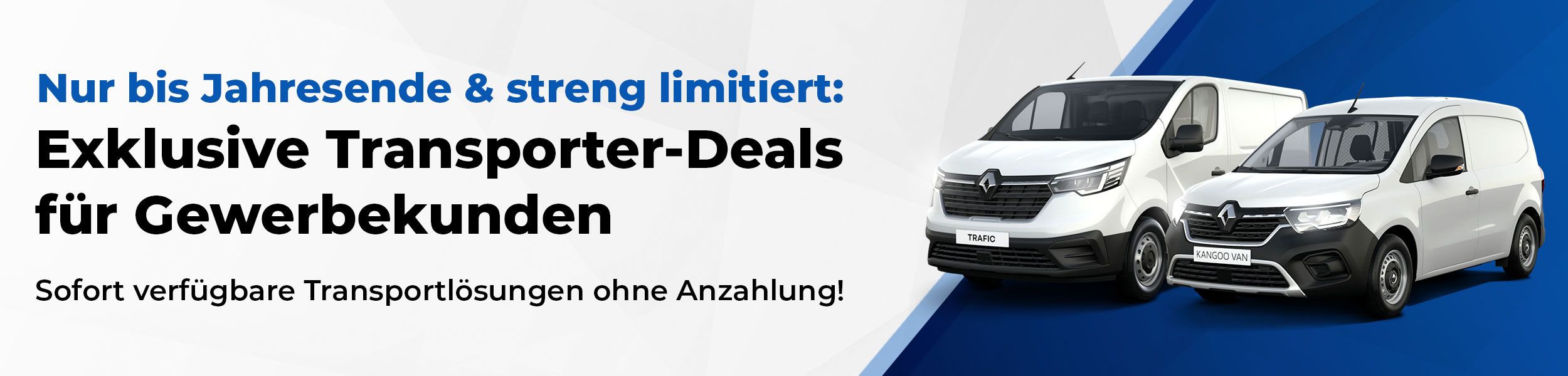 Transporter-Deals bei Autohaus König – Ihr Vorteil für Business & Handwerk
