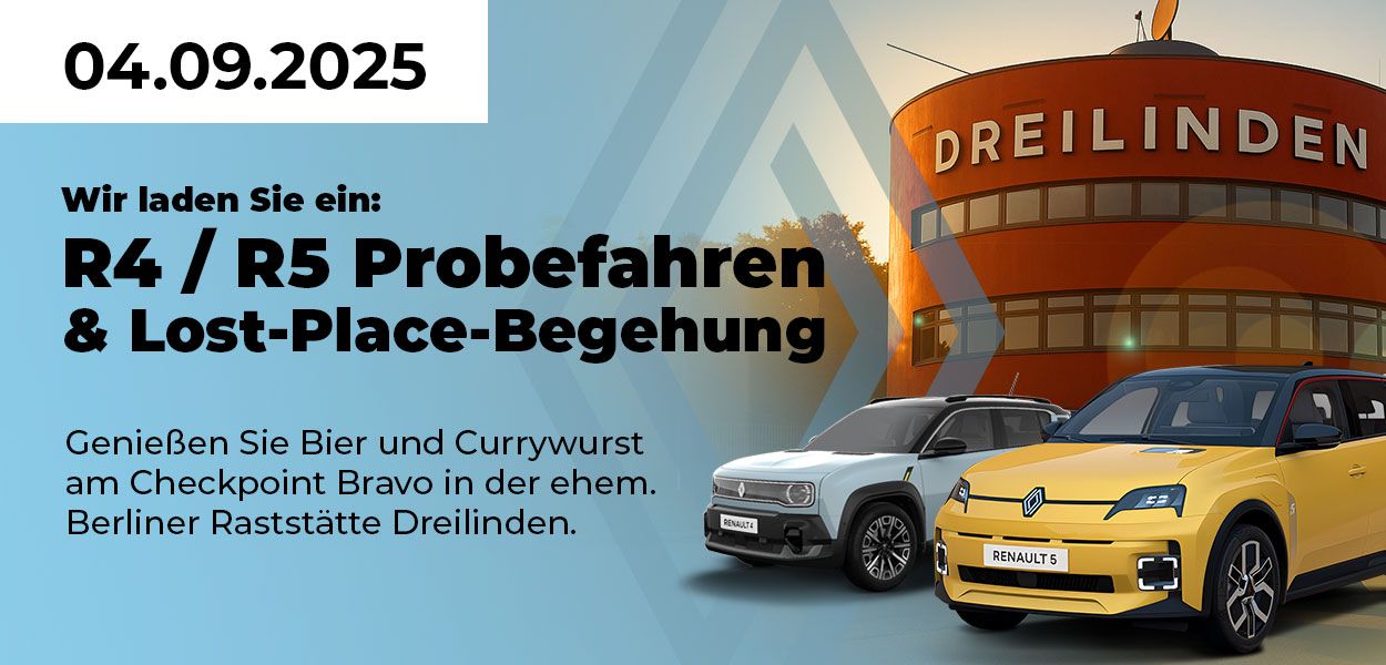 Zurück in die Zukunft: König bringt R4 & R5 nach Dreilinden