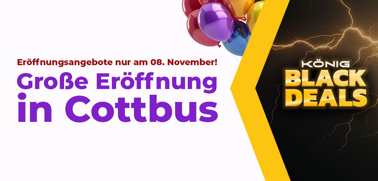 Langer Samstag in Cottbus: Eröffnung am 8.11.2025