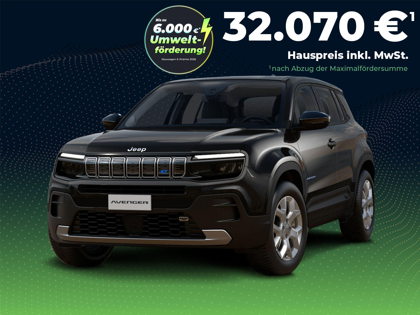 Jeep Avenger MY25 Altitude Elektrisch 54 kWh Batterie