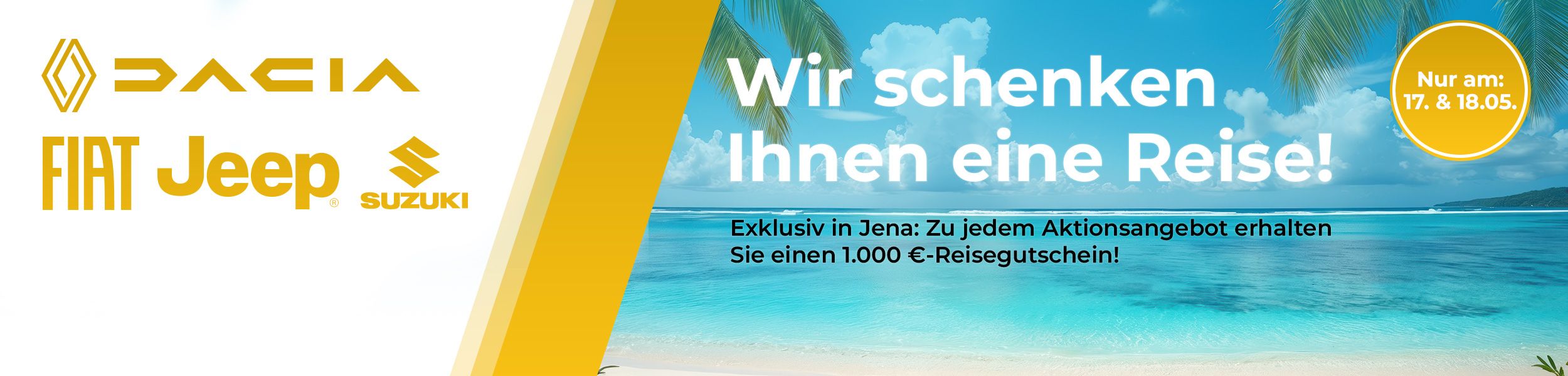 Großes Rausverkaufswochenende in Jena mit Raus-damit-Preisen!