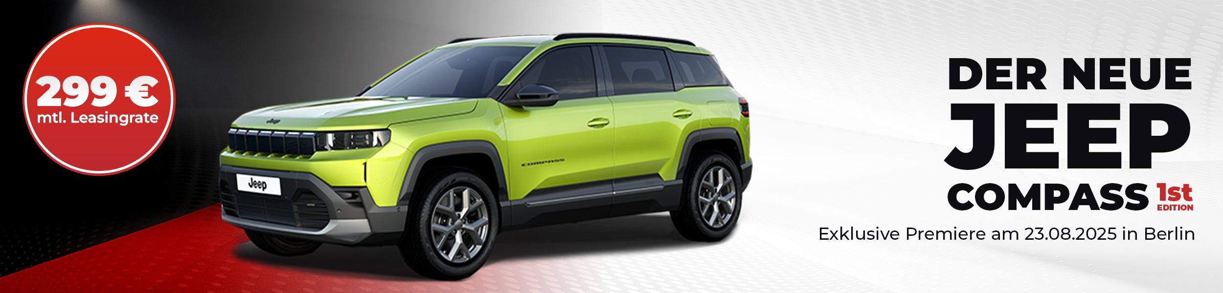 Exklusive Premiere: Der neue Jeep Compass First Edition