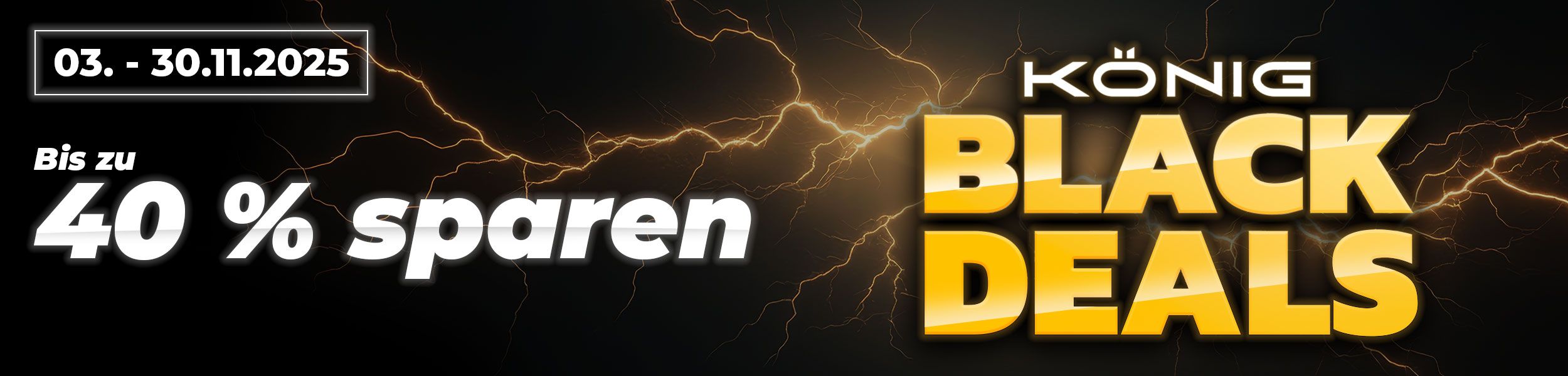 König Black Deals 2025: Bis zu 40 % auf Neu- & Gebrauchtwagen sparen!