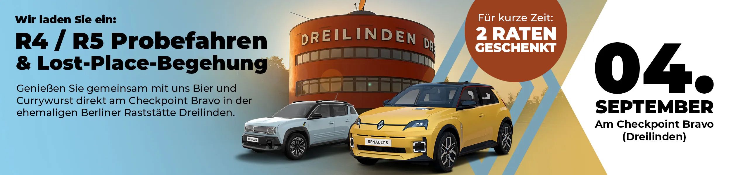 Zurück in die Zukunft: König bringt R4 & R5 nach Dreilinden