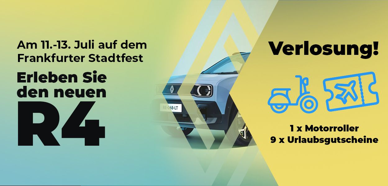 Der Renault R4 Cube kommt nach Frankfurt (Oder)!