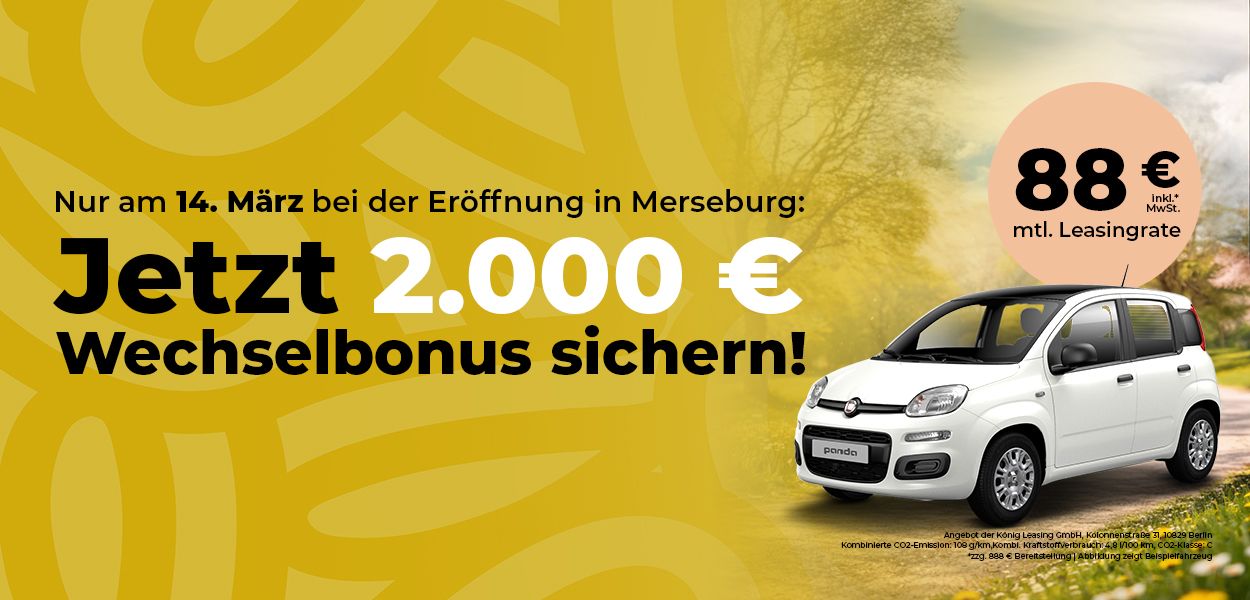 Große Eröffnung in Merseburg