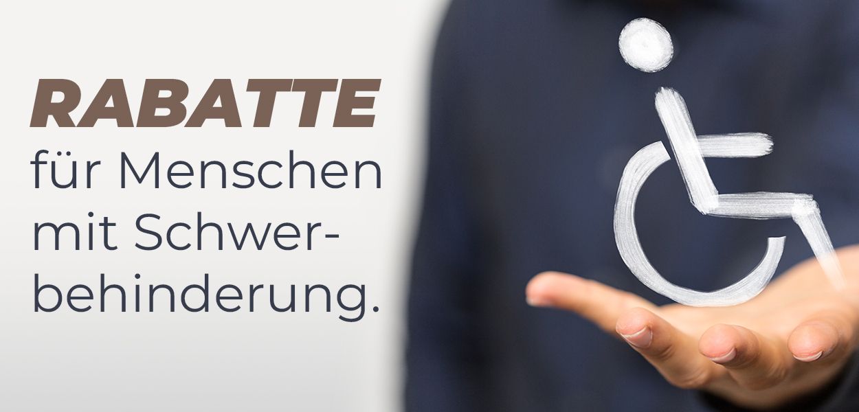 Angebote für Schwerbehinderte