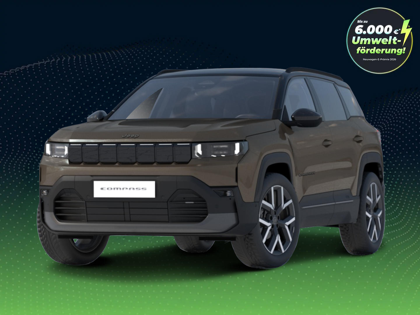 Jeep Compass First Edition Elektro 74 kWh 213 PS Frontantrieb