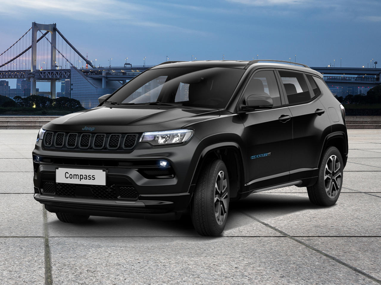 Jeep Compass Upland Automatik 240PS PLUG-IN HYBRID 4x4 Dienstwagen-Leasing