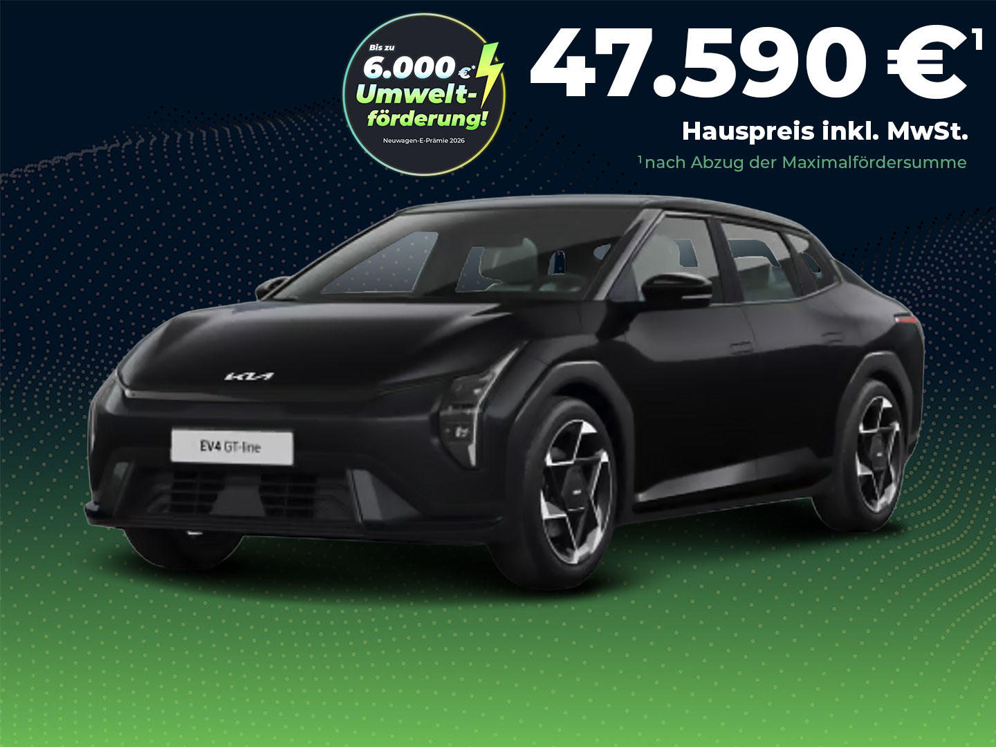 Kia EV4 Fastback GT-Line 81,4 kWh Batterie