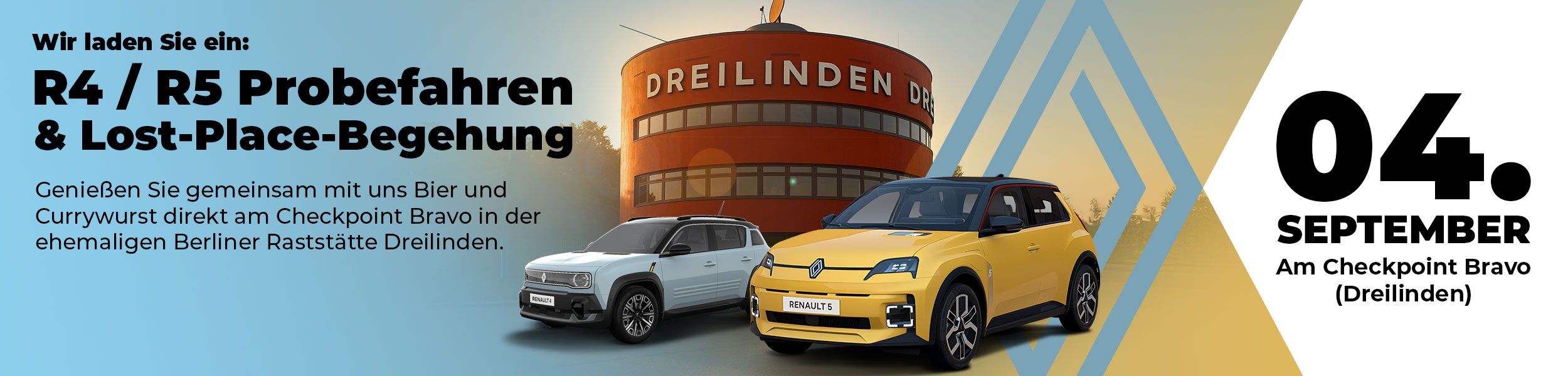Zurück in die Zukunft: König bringt R4 & R5 nach Dreilinden