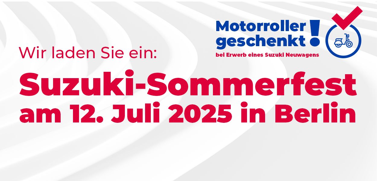Suzuki-Sommerfest am 12. Juli in Berlin-Mariendorf