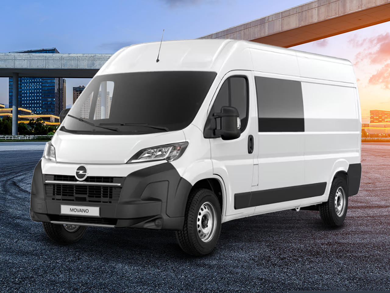 Opel Movano L3H2 3.5T Heavy Teilverglast Diesel 140 Manuell
