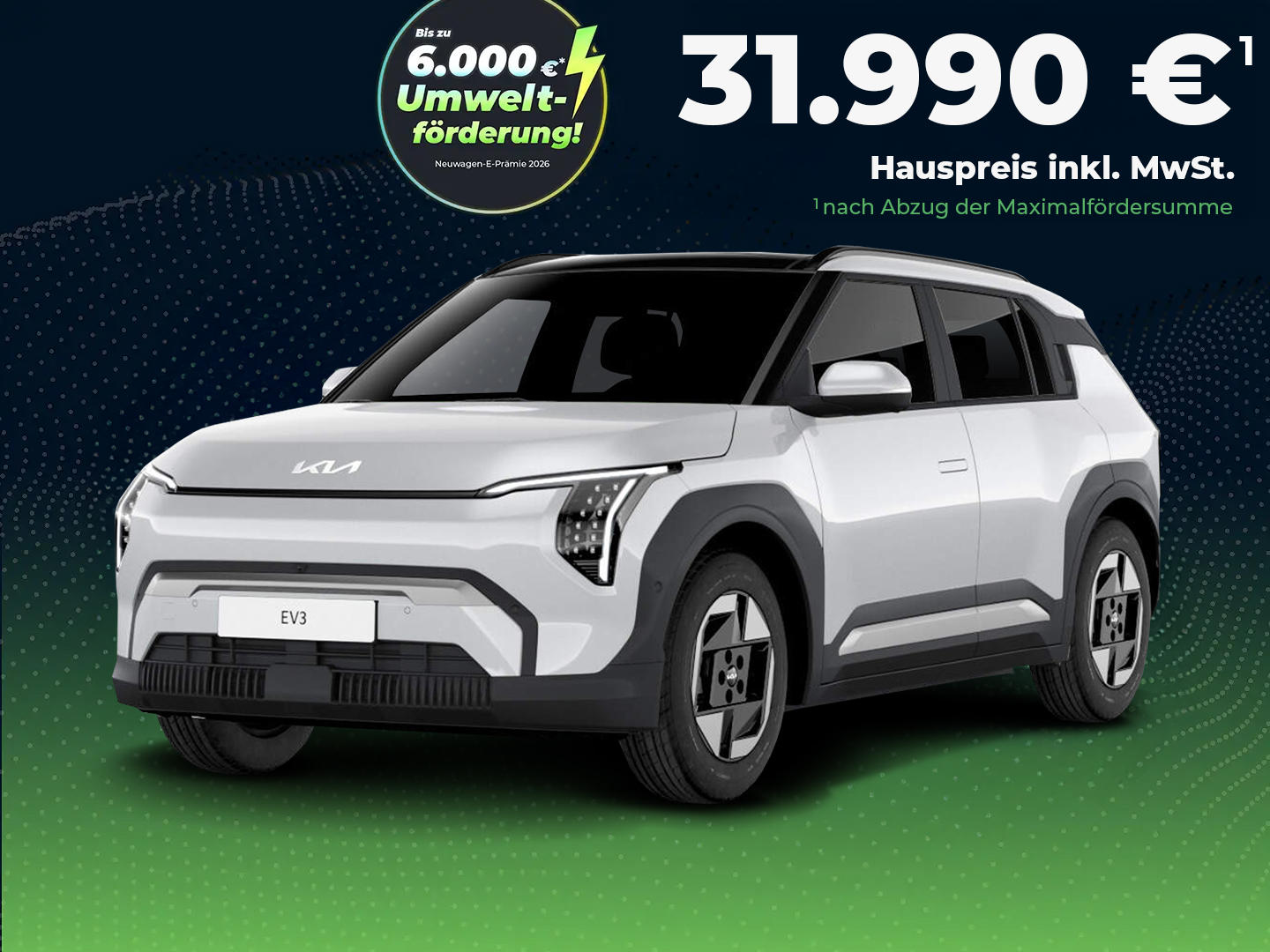 Kia EV3 AIR Vollelektrisch 58,3 kWh-Batterie