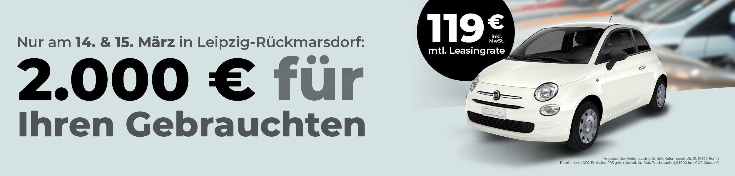 Langes Rabatt-Wochenende für Gebrauchtwagen in Leipzig