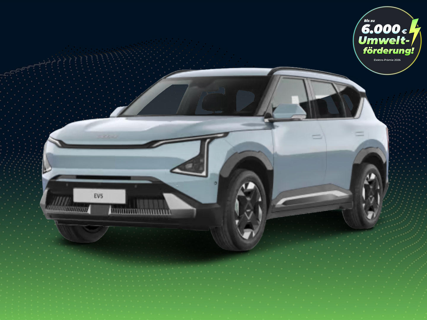 Kia EV5 Air 160 kW, FWD, 81,4-kWh-Batterie