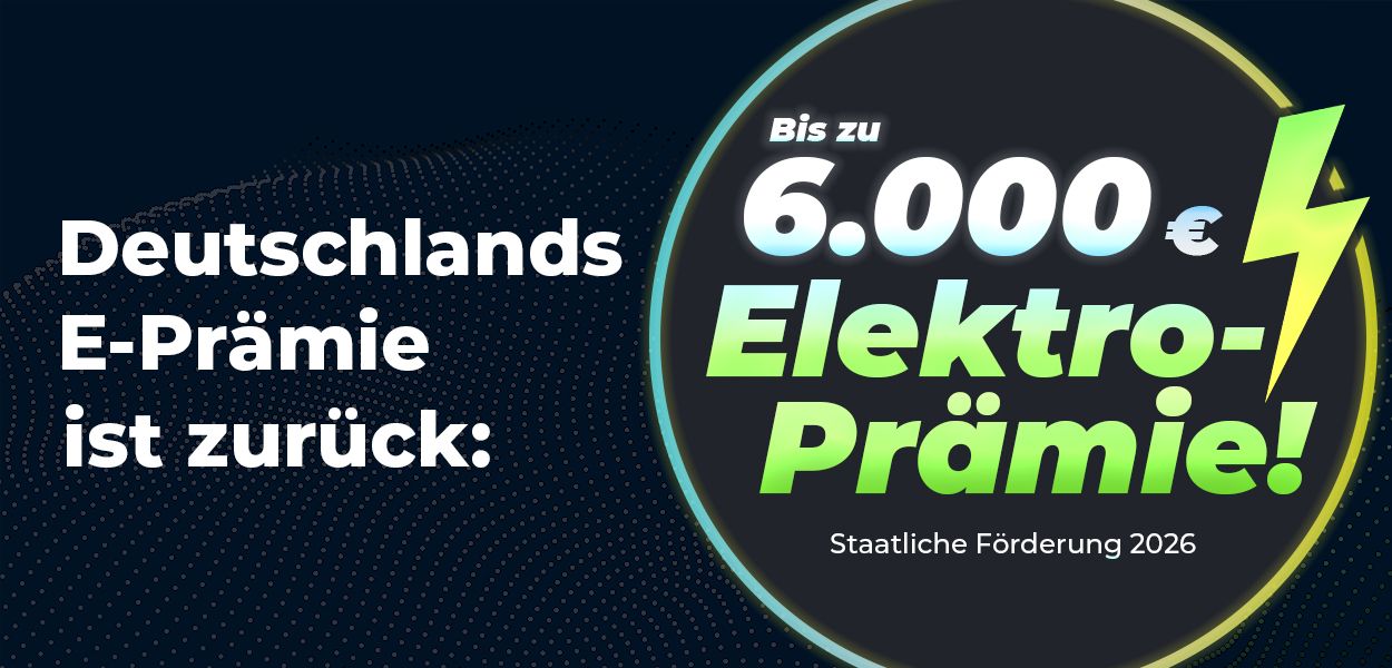 Neue E-Auto-Förderung 2026 – bis 6.000 € sichern!