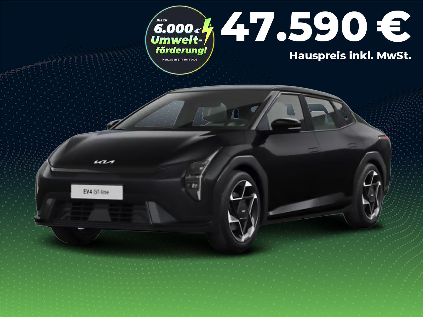 Kia EV4 Fastback GT-Line 81,4 kWh Batterie