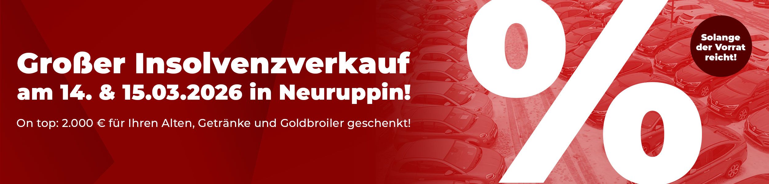 Insolvenzverkauf in Neuruppin