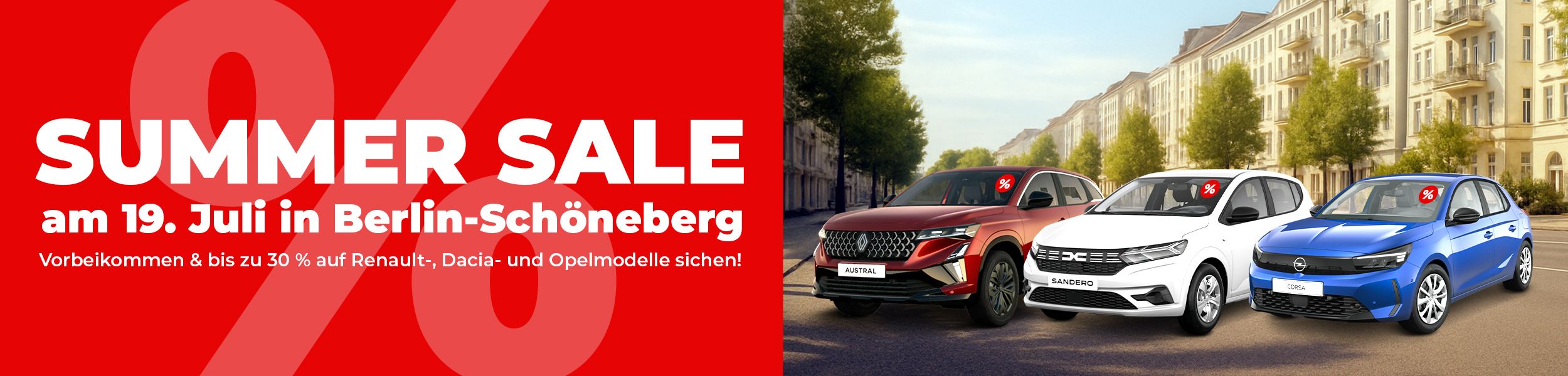 Ihr Sommer. Ihr Auto. Ihr Deal – Summer Sale im Autohaus König
