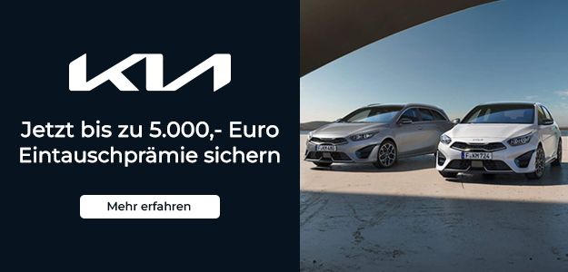 Entdecken Sie die Kia Eintauschprämie bei Autohaus König!