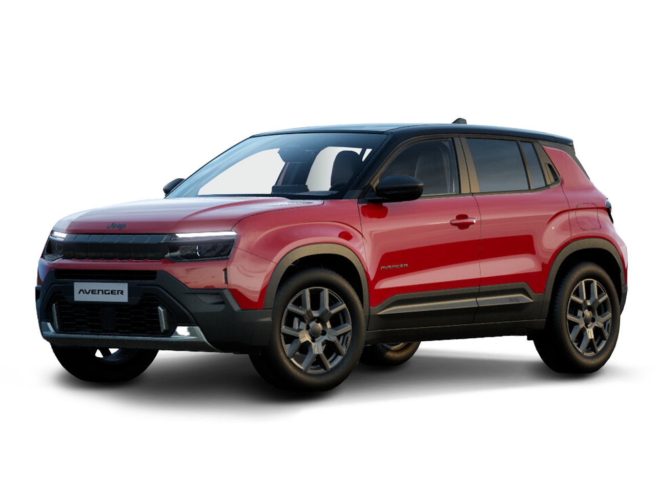 Jeep Avenger 3702 Ruby mit Dach in Vulcano
