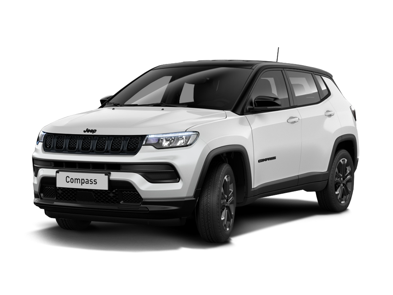 Jeep Compass 2378 Alpine Weiß / Dach Schwarz