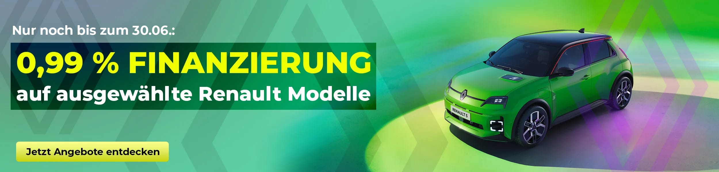 0,99 % Finanzierung auf ausgewählte Renault Modelle