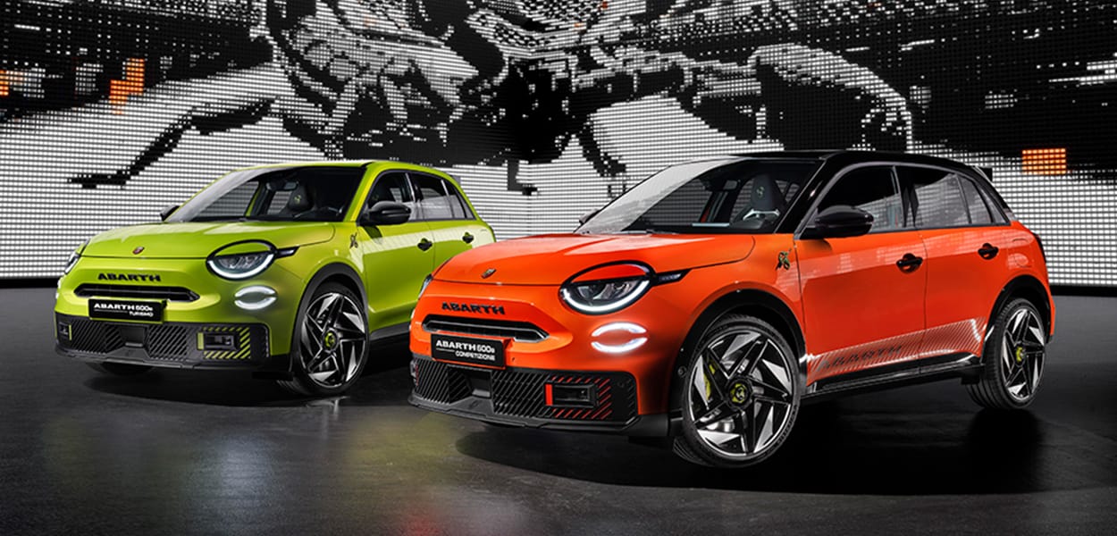 Abarth 600 und 600e Modelle 2026
