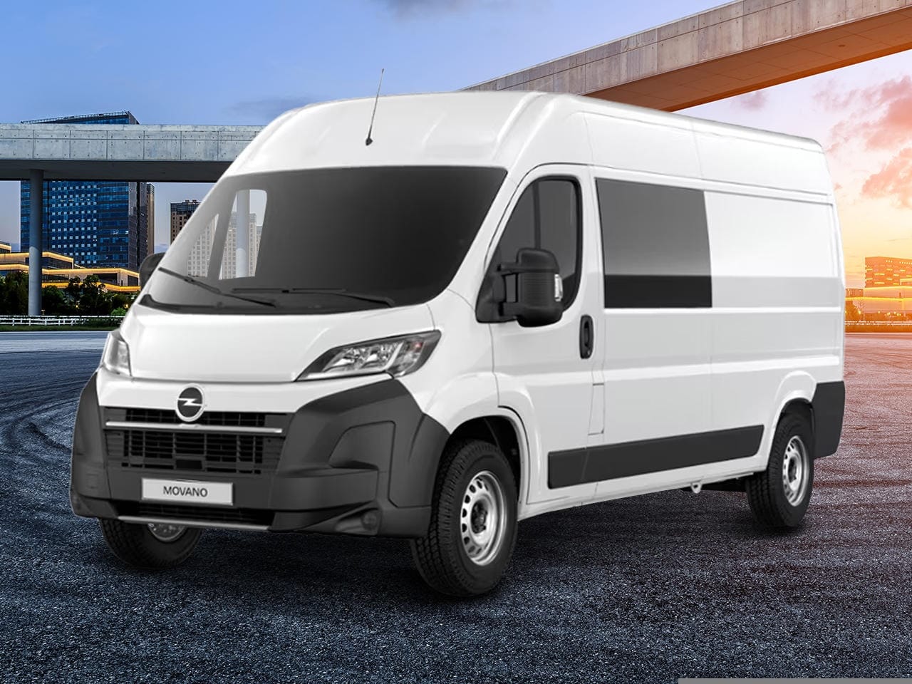 Opel Movano L3H2 3.5T Heavy Teilverglast Diesel 140 Manuell
