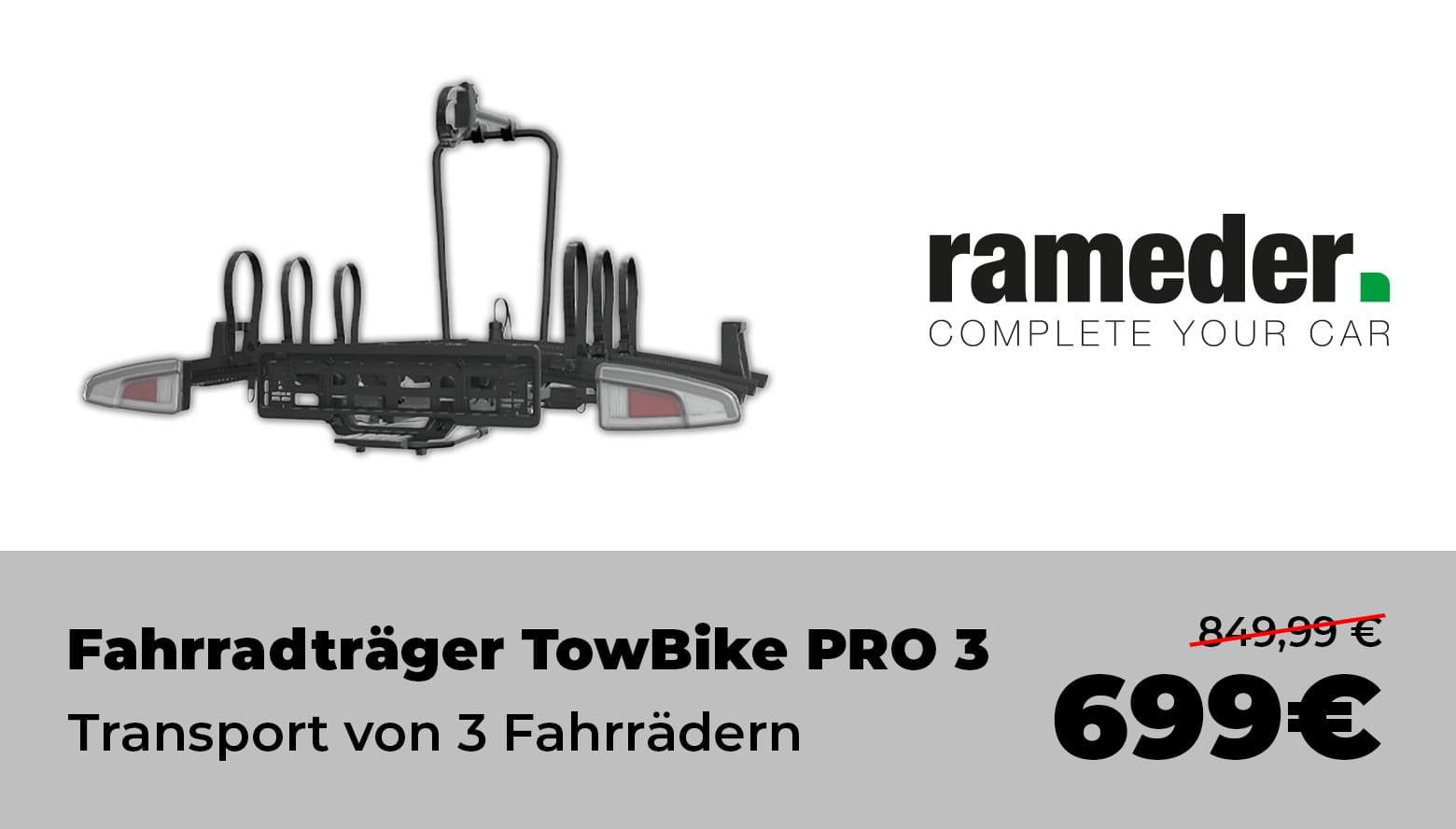 Fahrradträger TowBike PRO 3