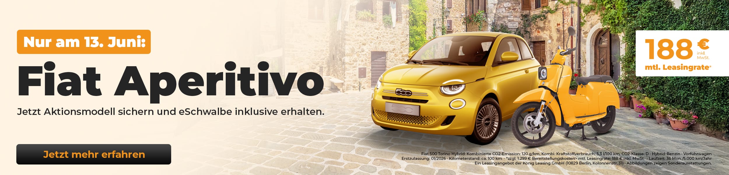 Fiat Aperitivo in Teltow – italienisches Lebensgefühl erleben