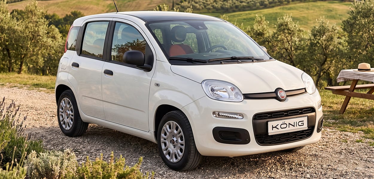 Fiat Panda in weiß