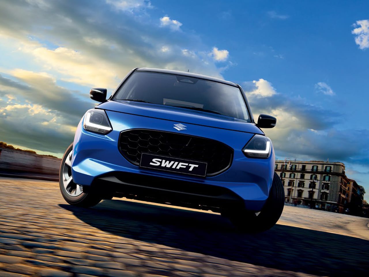 Neuer Swift in blau