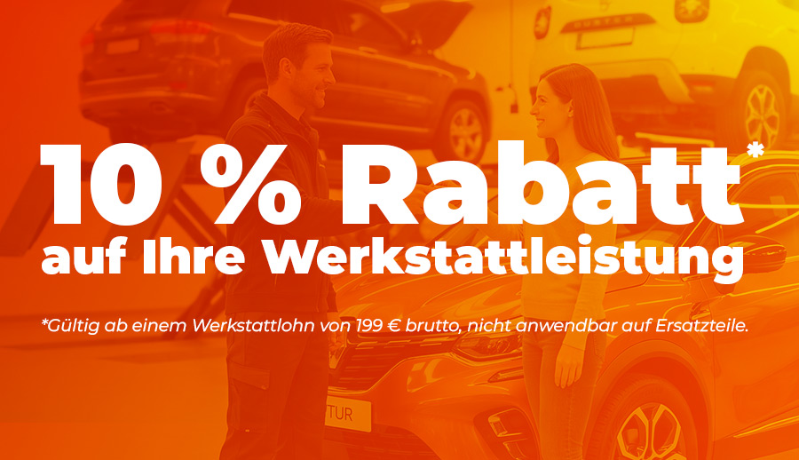 10 % sparen bei Ihrem Werkstatt-Service 10 % sparen bei Ihrem Werkstatt-Service